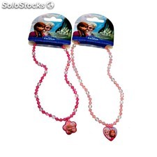 Set de 2 Colliers la reine des neiges - (2 Modèles Assortis)