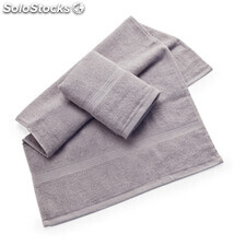 Set de 2 toallas de 40x70cm en sobrios colors. Material