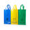 Set de 3 bolsas de reciclaje amarilla-verde-azul - Foto 2