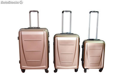 Set de 3 valises obliques - Photo 3