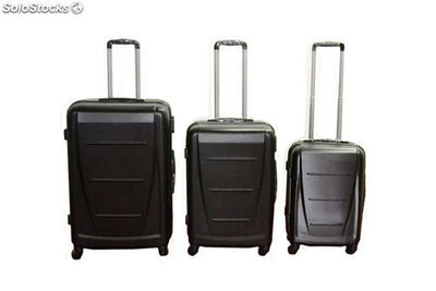Set de 3 valises obliques - Photo 4