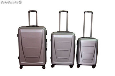 Set de 3 valises obliques - Photo 5