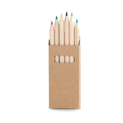 Set de 6 lápices en caja de cartón con ventana - Foto 2