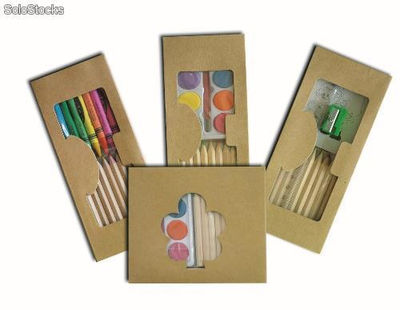 set de arte lapices de colores,crayon,