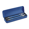 Set de bolígrafos en caja azul MIMO7323-04