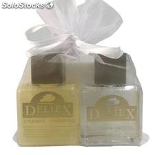 Set de cologne et shampoing marque Deliex.