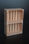 Set de dos cajas en madera de pino macizo para estanteria dos compartimentos - 1