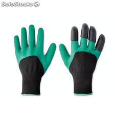 Set de gants de jardin vert MIMO9185-09