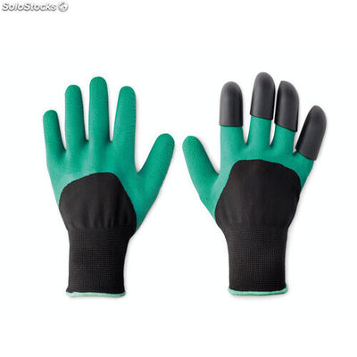 Set de guantes de jardinería verde MIMO9185-09