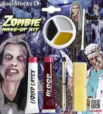 Set de maquillaje zombie