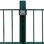 Set de panneaux de clôture avec poteaux 6 m et 0,8 m de hauteur - Photo 4