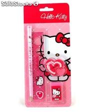 Set de Papeleria Hello Kitty