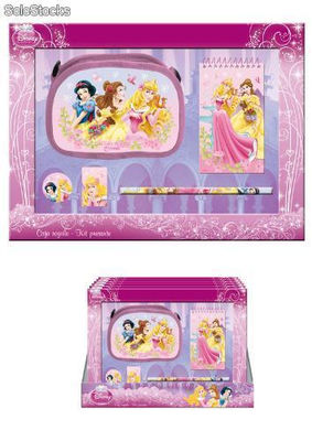 Set de Papeleria Princesas Disney