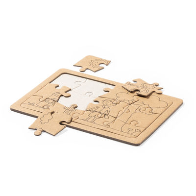 Set de puzzles de línea nature fabricados en cartón reciclado. - Foto 2