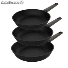 We Set de Cocina 8 Piezas 2 Sartenes 2 Cazos y 1 Cacerola BN-5511