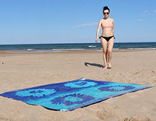 Set de sujeta toallas para la playa 4 unidades - Foto 5