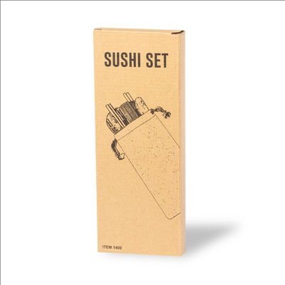 Set de sushi de 5 piezas fabricado en bambú - Foto 4