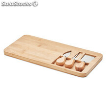 Set de tábua de queijo de bambu madeira MIMO6414-40