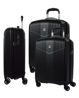 Set de trois valise ultra léger rigide extensible cabine pas cher serrure TSA - Photo 3