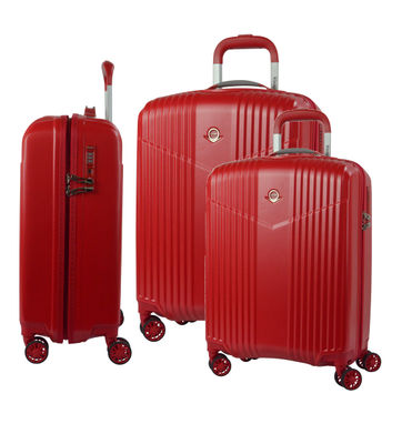 Set de trois valise ultra léger rigide extensible cabine pas cher serrure TSA - Photo 5