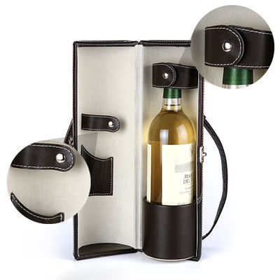 Set de vino con porta botella personalizado