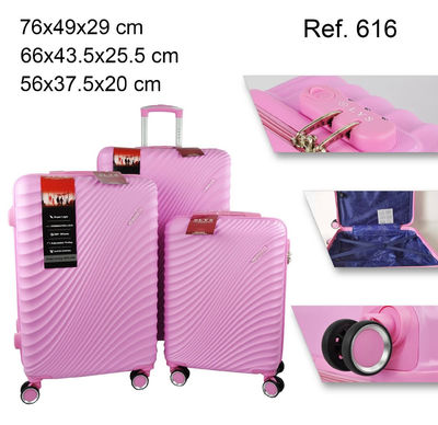 Set di tre valigie 616 - Foto 3