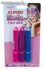 Set face stick girls 3 unds.