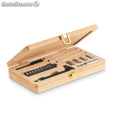 Set herramientas 21 piezas madera MIMO6496-40
