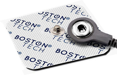 Set mit 20 Elektroden Boston Tech 5x5 cm - Druckknopf (Snap) - Elektroden für - Foto 5
