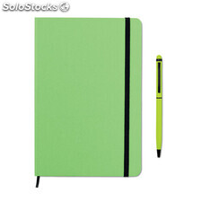 Set notebook lime MIMO9348-48