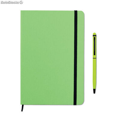 Set notebook lime MIMO9348-48