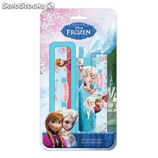 Set Papeterie 6 Pièces + Étui Rigide la reine des neiges