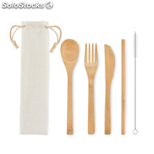 Set posate in bamboo beige MIMO6121-13