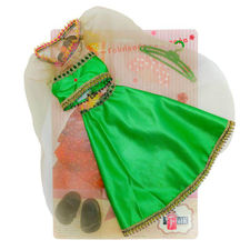 Set ropa muñeca Folk Artesanía vestido fantasía para muñecas colección Sintra,