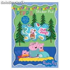 Set Sticker Pad peppa pig