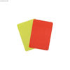 Set tarjeta árbitro color roja /amarilla