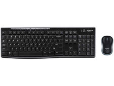 Set teclado + raton logitech MK270 inalambrico negro