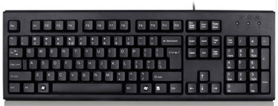 set teclado+raton óptico impermeable con luz de la aguja KK-5520N P+P - Foto 4