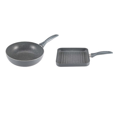 Set wok und grill in aluminium drücken &quot;san ignacio&quot;. induction