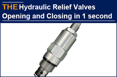 Several manufacturers can not make the hydraulic relief valves with 1 second ope