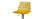 Sgabello da bar design giallo ATRAX - Foto 2
