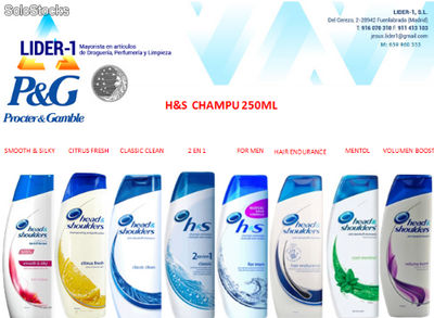 Shampoo h&amp;s 250ml. Verschiedene Modelle