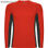 Shanghai long sleeve t-shirt s/s red/dark lead ROCA6670016046 - Photo 5