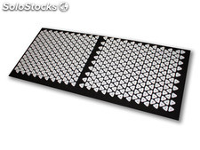 Shanti Acupressure Carpet / Nail mat (120 x 50 cm, Black)