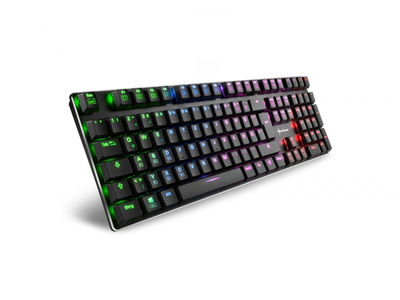 Sharkoon Keyboard PureWriter RGB Red 4044951021451
