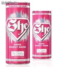 She Energy Drink. No calorie energy drink