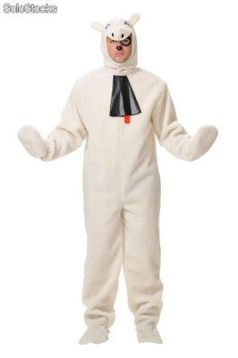 Sheep mascot adult costume