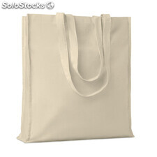 Shopper in cotone c/soffietto beige MIMO9595-13