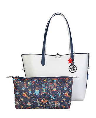 shopping bag donna piero guidi blu (41810) - Foto 4