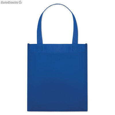 Shopping bag en non tissé bleu royal MIMO8959-37